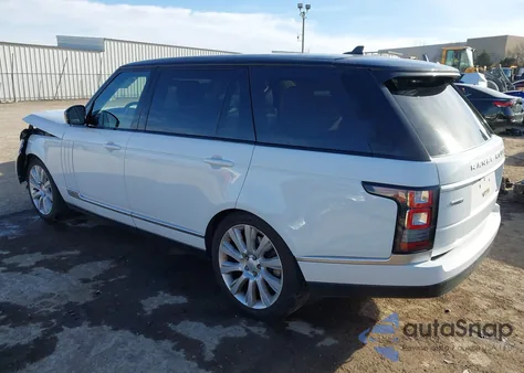 2016 Land Rover Range Rover 5.0L V8 Supercharged z USA, uszkodzony, nr VIN SALGS3EF4GA257683